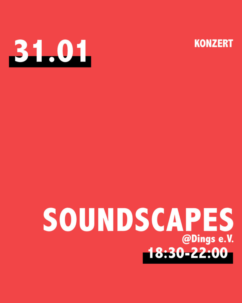 Teaser - Soundscapes 31.01.2025