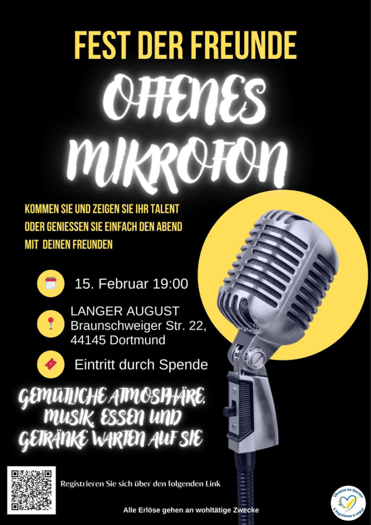 Plakat - offenes Mikro